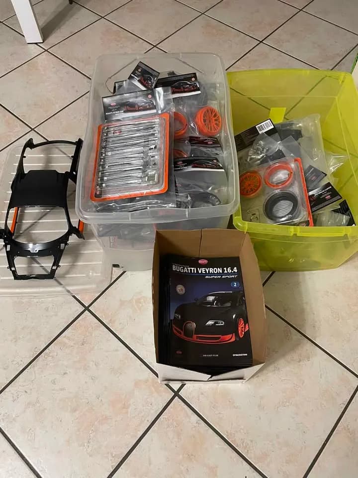Bugatti Veyron 1:8 Kit di montaggio