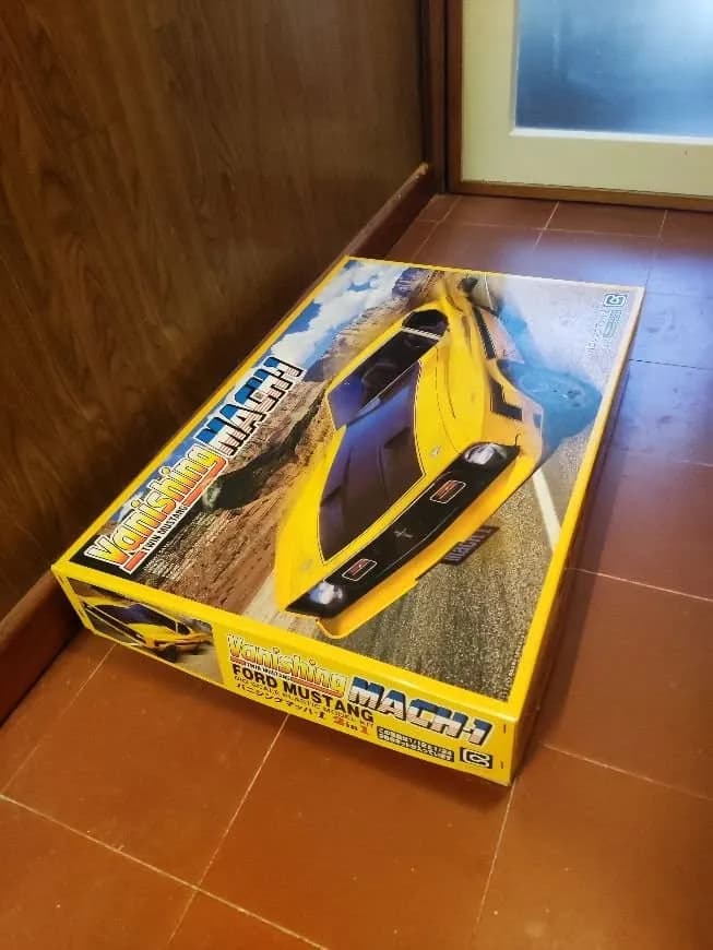 NIB Mustang Mach 1 double kit by Doyusha, One to 1/12 scale and the other 1/24