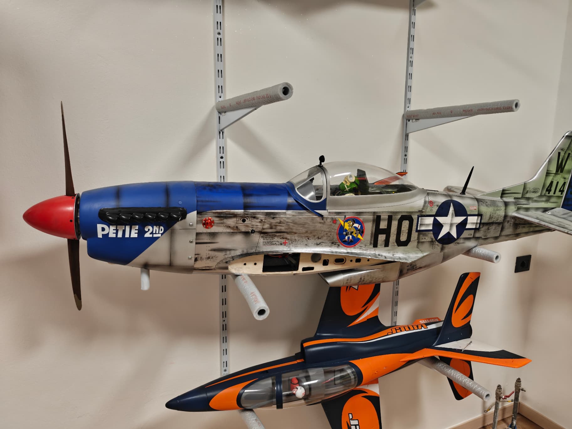 Phoenix Model P51 Mustang 50-61cc CARBON Aeromodello riproduzione